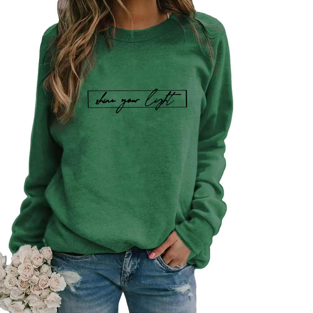 Drune | Lässiges Sweatshirt mit Motivierendem Druck