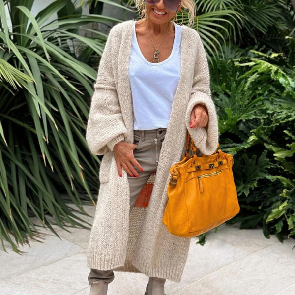 Drune - Gemütlicher Strick-Cardigan in Oversize-Optik