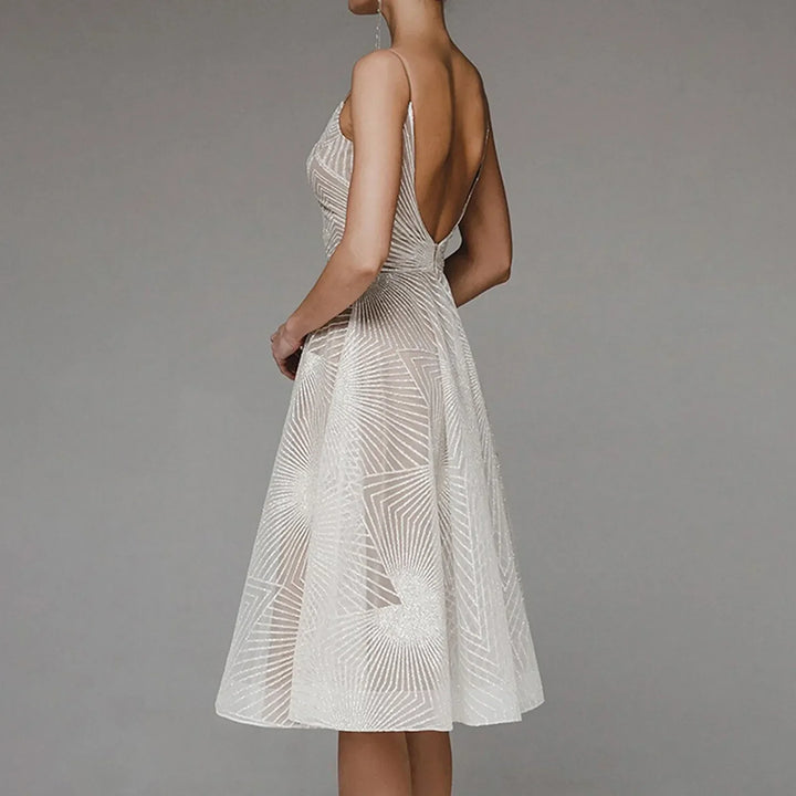 Drune | Damen Besticktes Luxuskleid