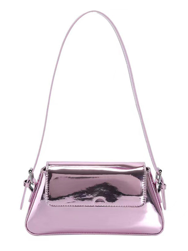 Drune | Mode Kleine Hochglanz-handtasche