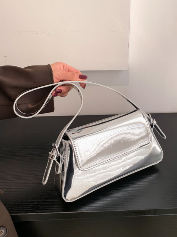Drune | Mode Kleine Hochglanz-handtasche