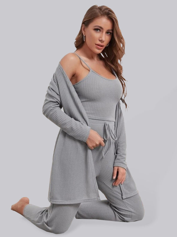Drune | Luxus 3-teiliges Loungewear-Set für Damen