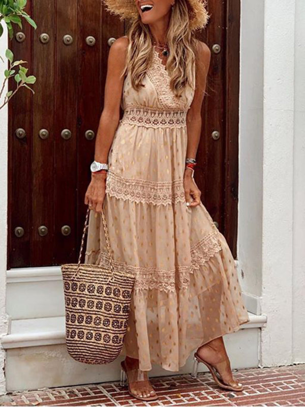 Drune | Spitzenkantiertes Kleid