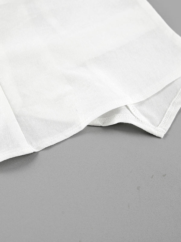 Drune | Anzugweste Anzug Damen Sommer Lässig Ärmellose Weste Shorts Zweiteiliges Satz