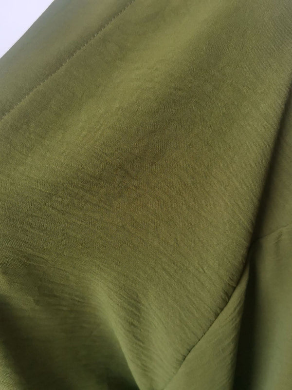 Drune | Neue Baumwoll Und Leinenanzug Strickjacke Langärmliges Oberteil Tasche Weit Geschnittene Hose Zweiteiler Satz