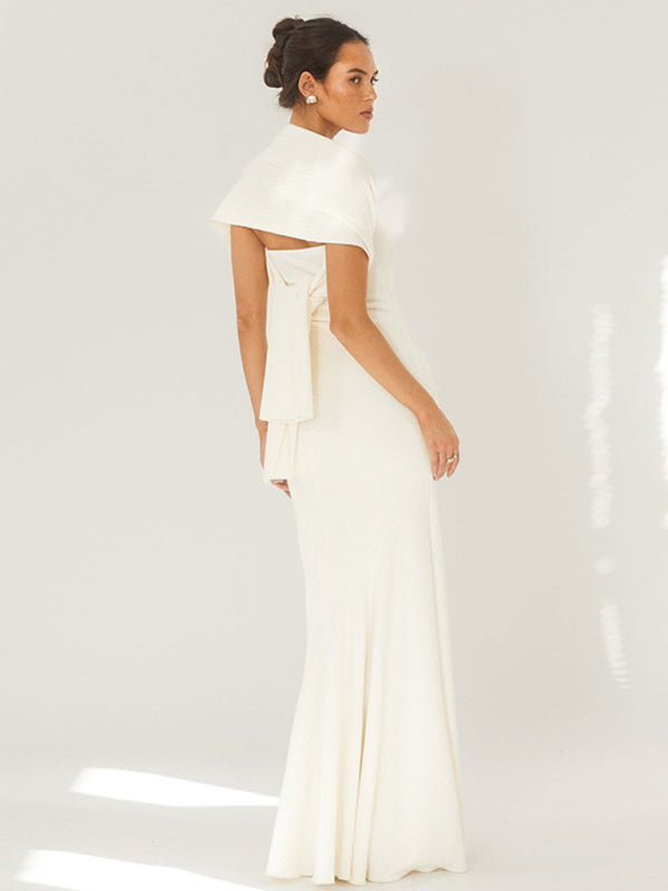 Drune | Wickelsaum Schal Kleid