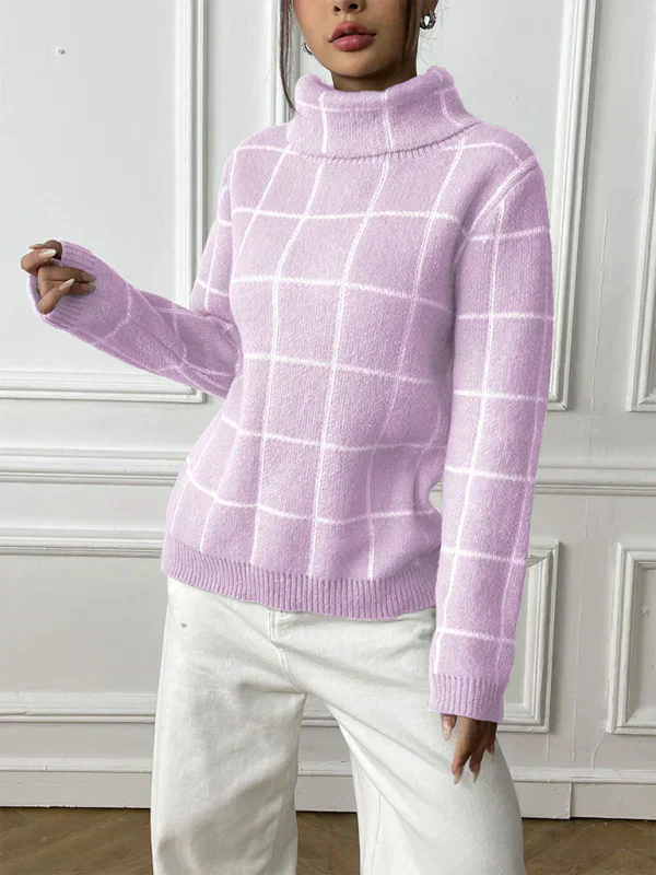 Drune | Hochkragen-Jersey für Damen für Herbst und Winter