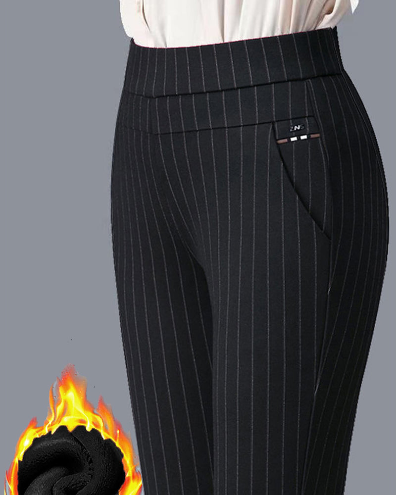 Drune | Hose mit Hoher Taille und Tasche