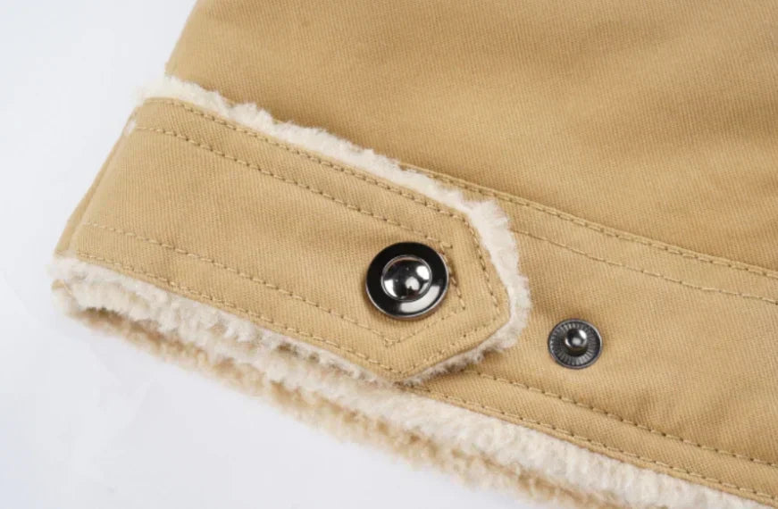 Drune | Winterjacke mit Sherpa-futter Wasserabweisend Warm und Robust