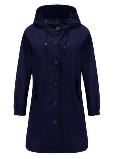 Drune Wasserdichte Jacke mit Kapuze