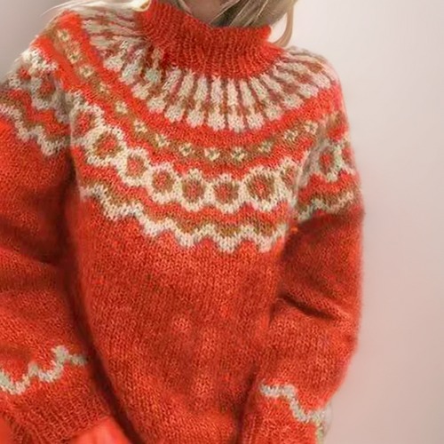 Drune | norwegische Yoke Pullis - warme skandinavische Damenpullover