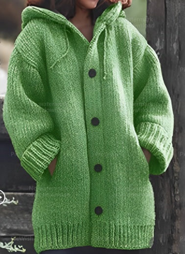 Drune | Lange Jacke mit Kapuze