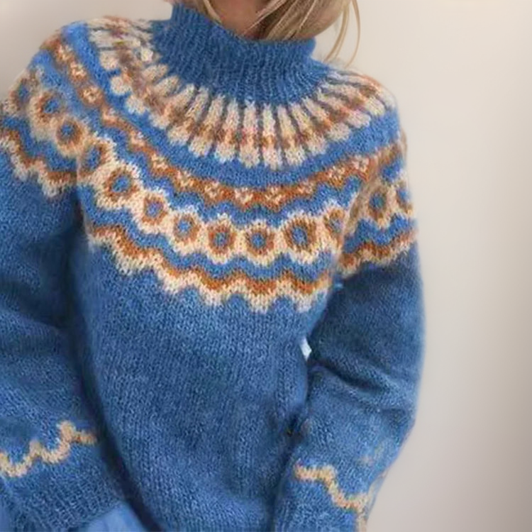 Drune | norwegische Yoke Pullis - warme skandinavische Damenpullover