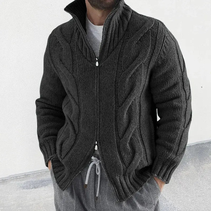 Drune | Klassische bequeme Strickjacke für Männer