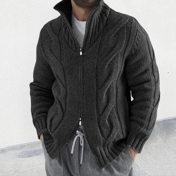 Drune | Klassische bequeme Strickjacke für Männer