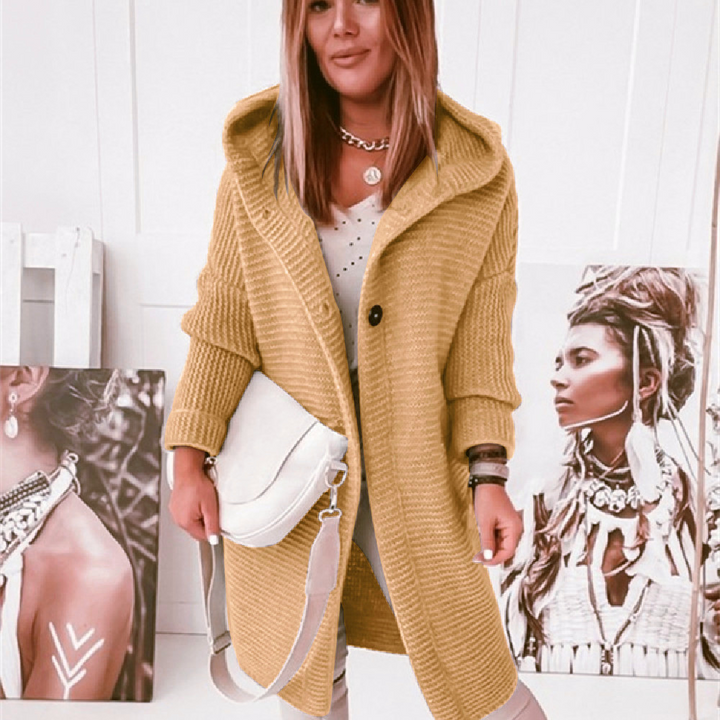 Drune | Chic Freizeitmantel mit Kapuze