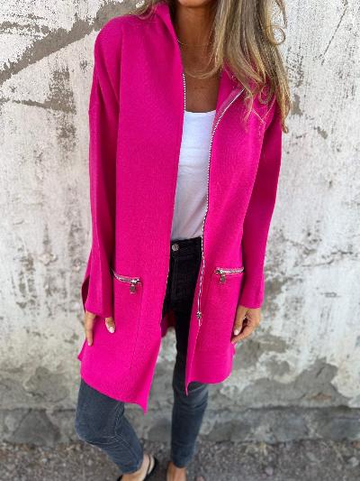 Drune | Moderne Lange Jacke für Frauen Elegant und Bequem