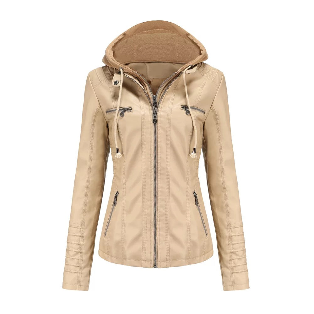 Drune | Sportive Öko-Lederjacke