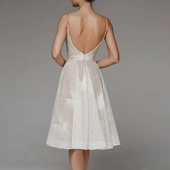 Drune | Damen Besticktes Luxuskleid
