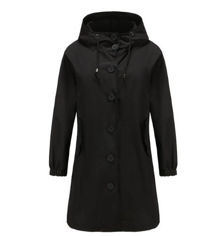 Drune Wasserdichte Jacke mit Kapuze