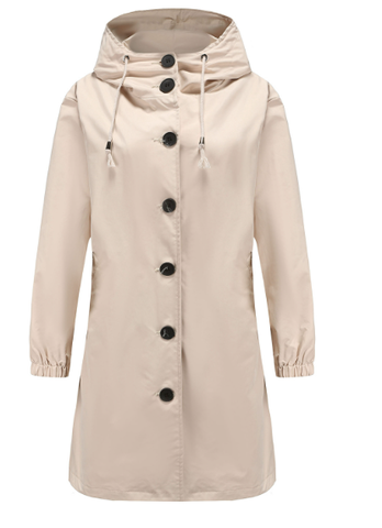 Drune Wasserdichte Jacke mit Kapuze