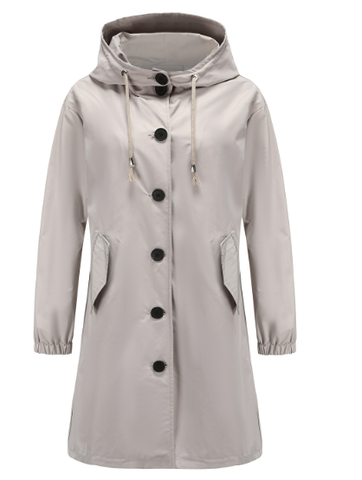 Drune Wasserdichte Jacke mit Kapuze