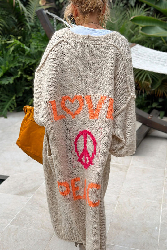 Drune - Gemütlicher Strick-Cardigan in Oversize-Optik