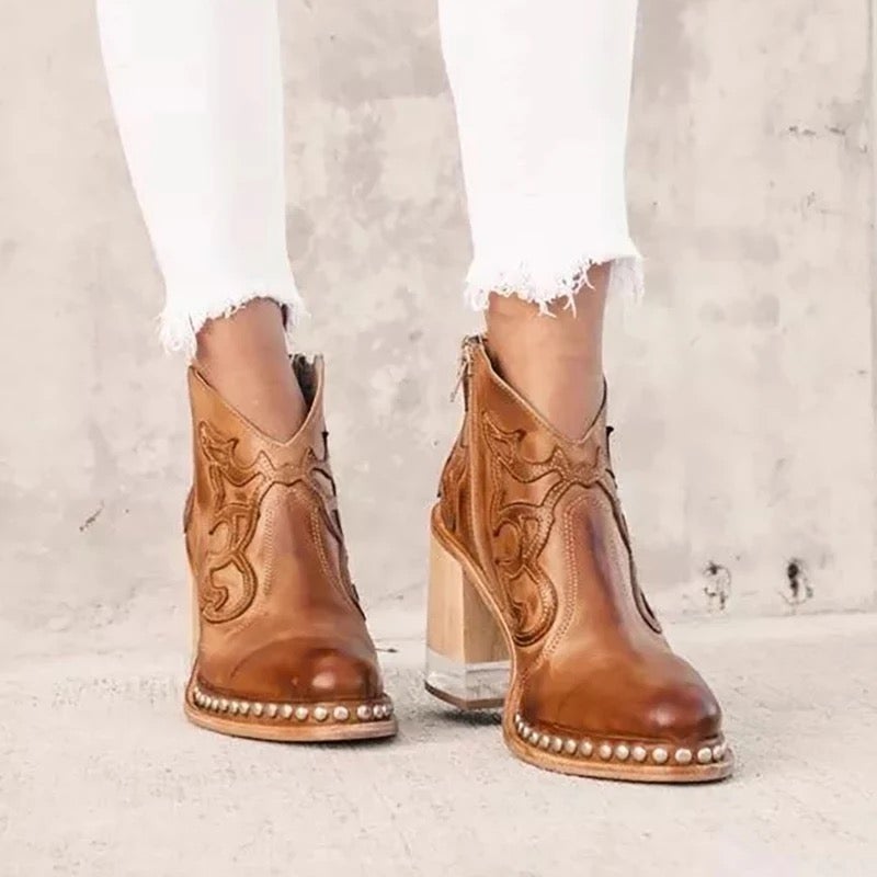 Drune | Lässige Cowboy Ankleboots