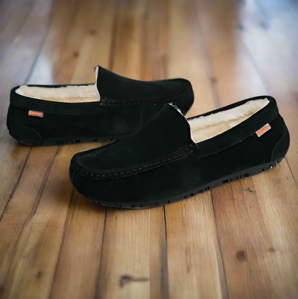 Drune | Luxe Warme Gefütterte Mokassinschuhe Für Herren