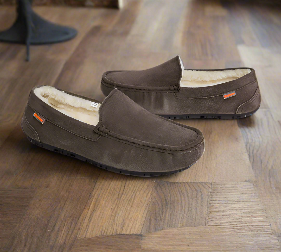 Drune | Luxe Warme Gefütterte Mokassinschuhe Für Herren