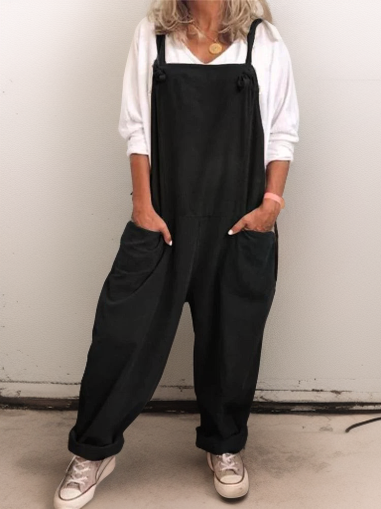 Drune Taschen Oversize Jumpsuit