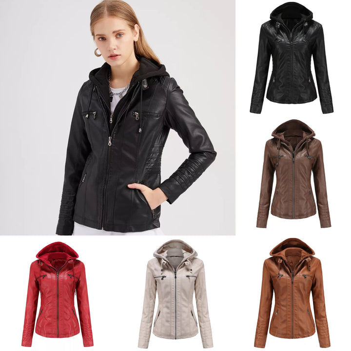 Drune | Sportive Öko-Lederjacke