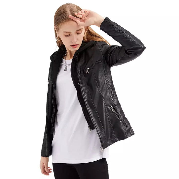 Drune | Sportive Öko-Lederjacke