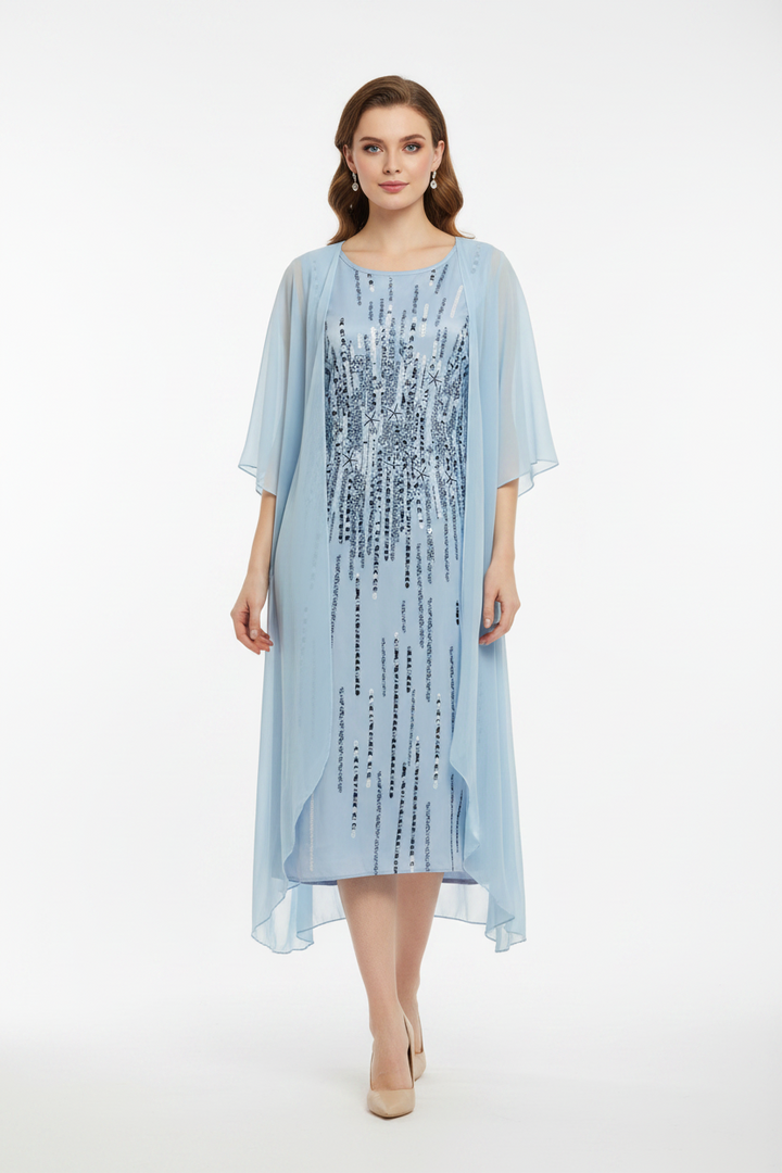 Drune | Elegante Individuell Gedrucktes Kleid
