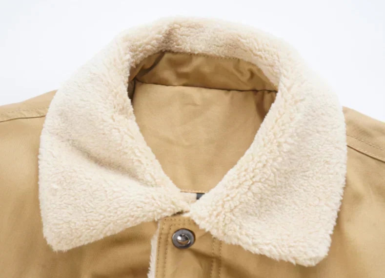 Drune | Winterjacke mit Sherpa-futter Wasserabweisend Warm und Robust
