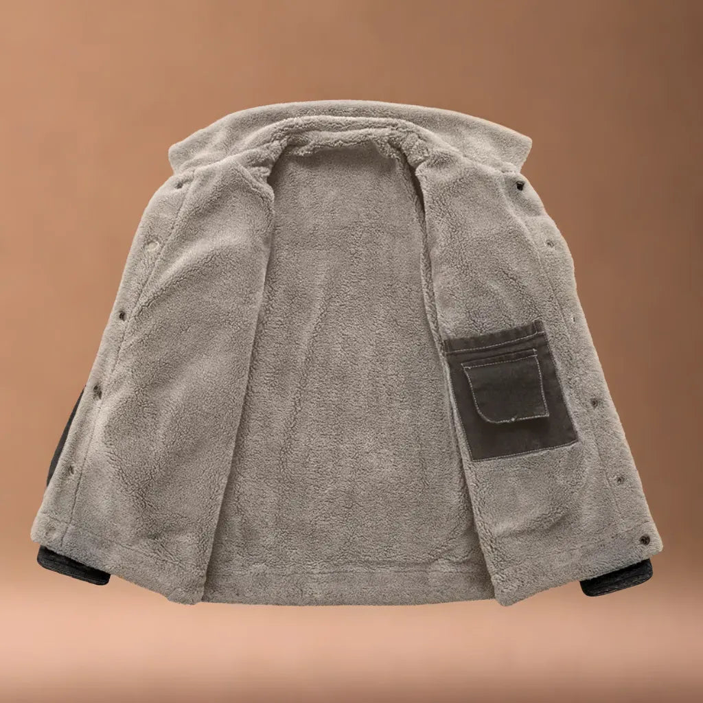 Drune | Weinlese Denim Mantel