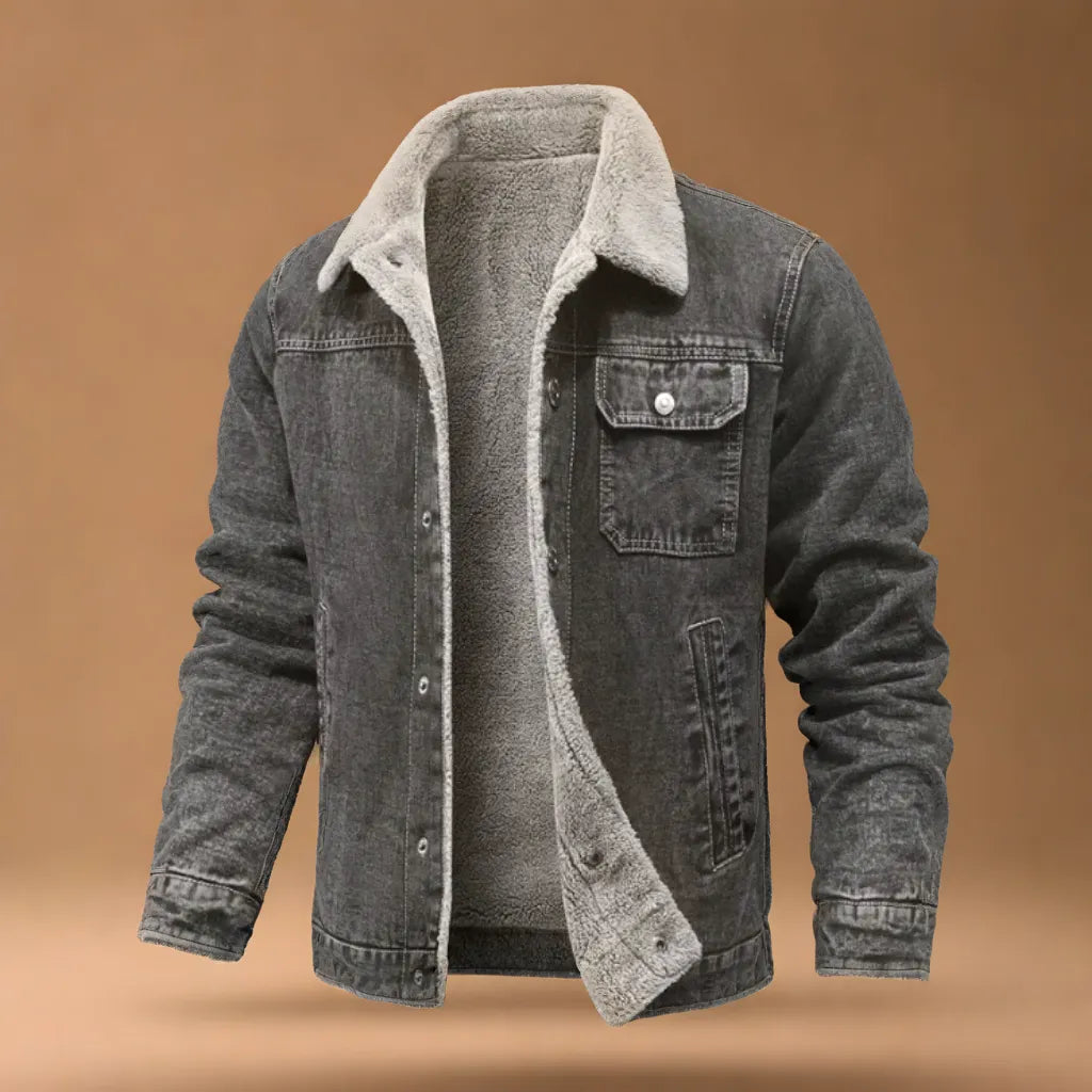 Drune | Weinlese Denim Mantel