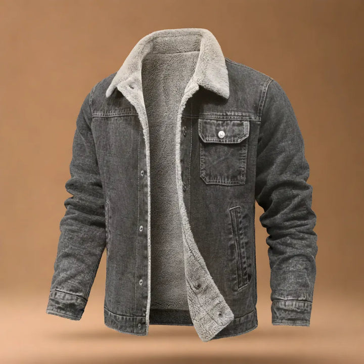 Drune | Weinlese Denim Mantel