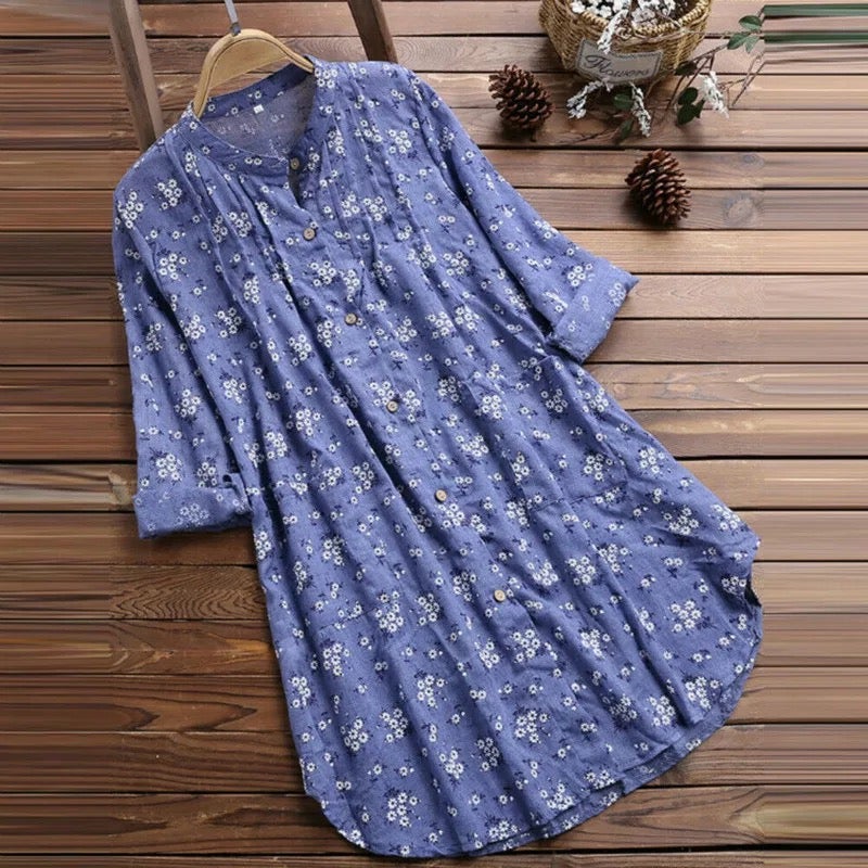Drune | Bluse mit Printmuster