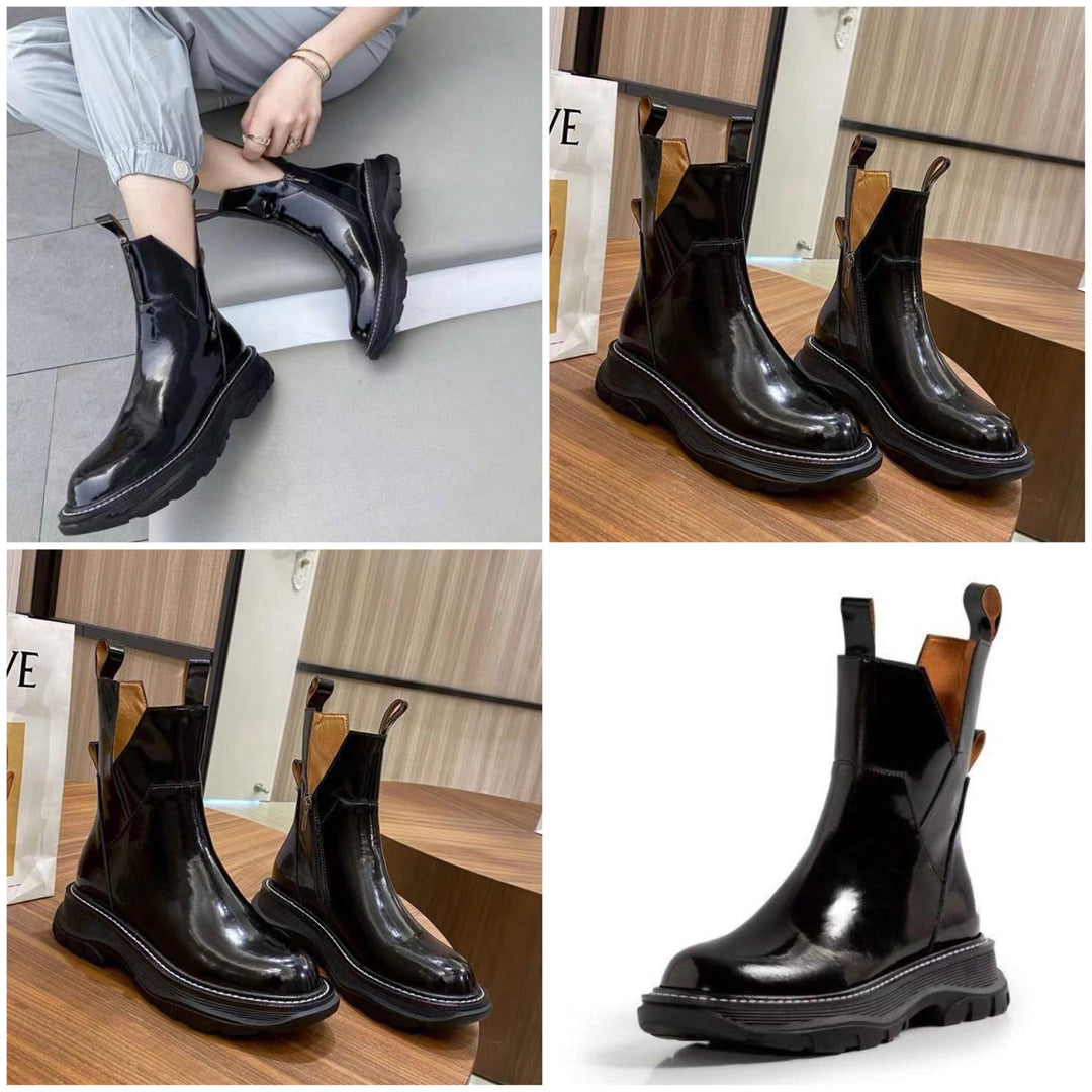 Drune | Casual Stiefeletten mit Zipp