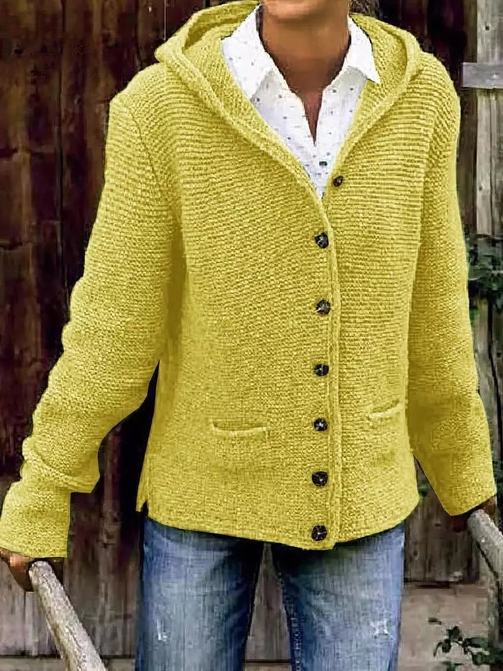 Drune | Strickcardigan mit Kapuze