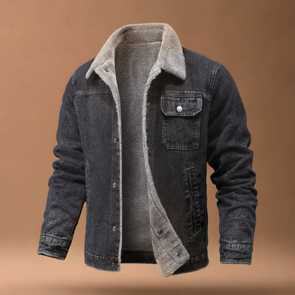 Drune | Weinlese Denim Mantel