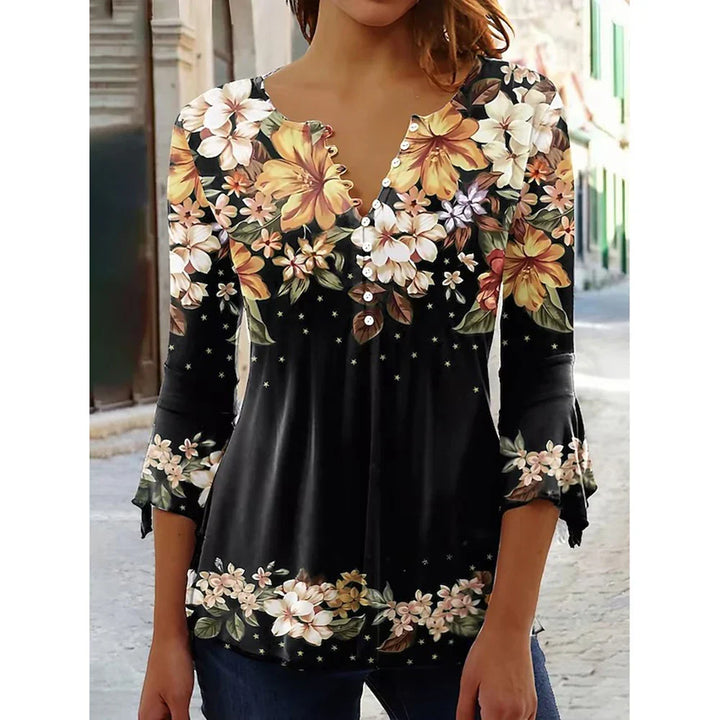 Drune | Leichte Bluse mit Elegantem Design.