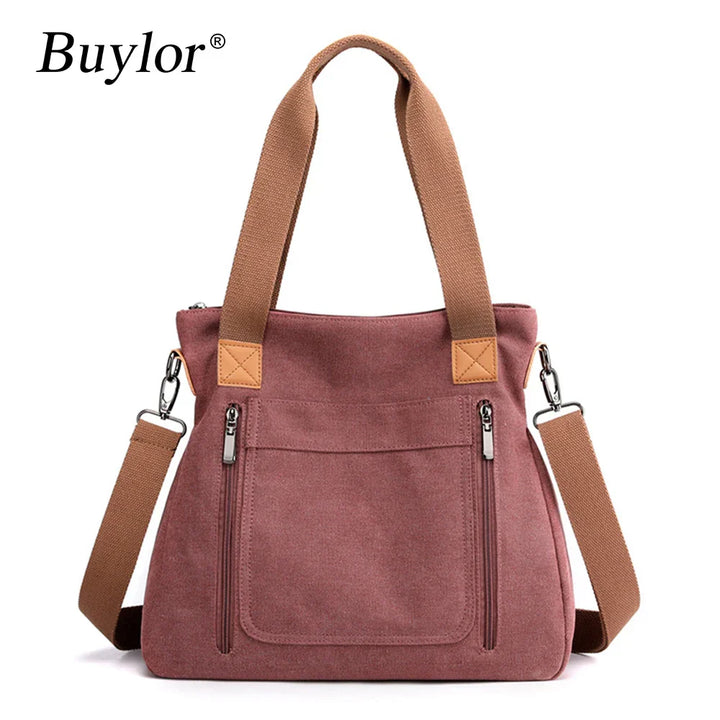 Drune | Schultertasche Canvas