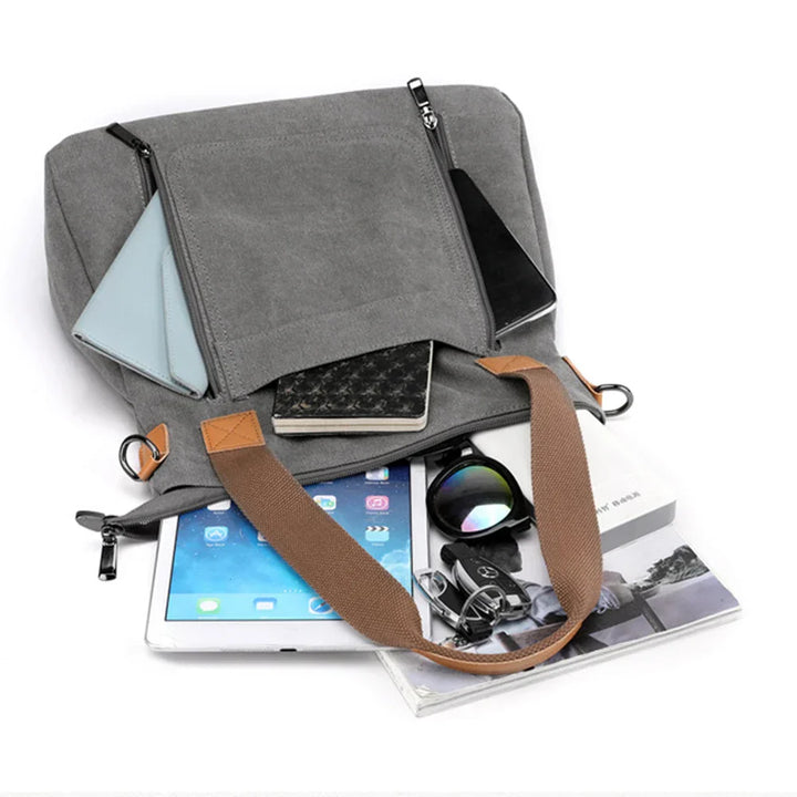 Drune | Schultertasche Canvas