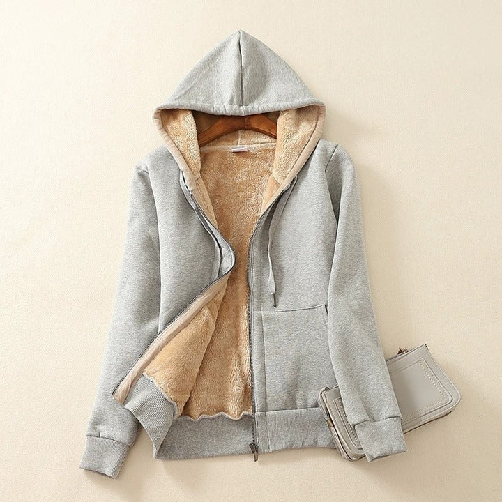 Drune | Kapuzenjacke Sherpa Gefüttert