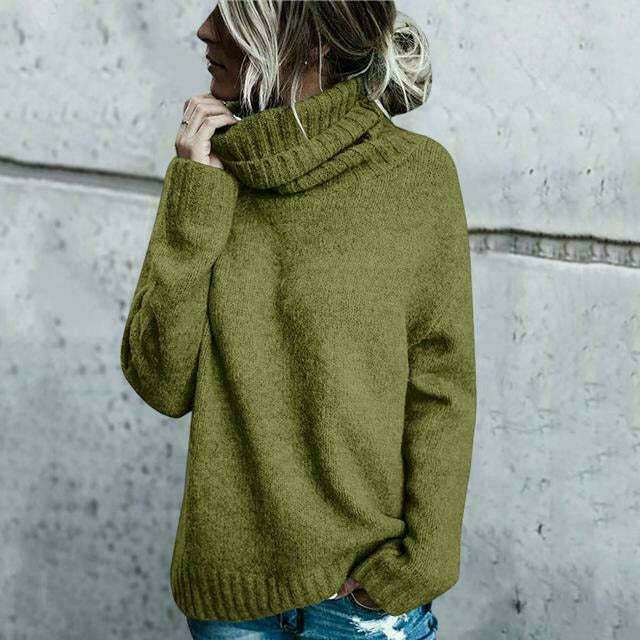 Drune | Übergroßer Rollkragenpullover Für Damen Herrlich Warm & Lässig