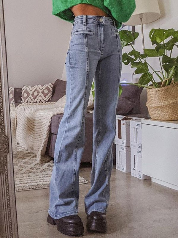 Drune | Jeans Mit Back Star Patch