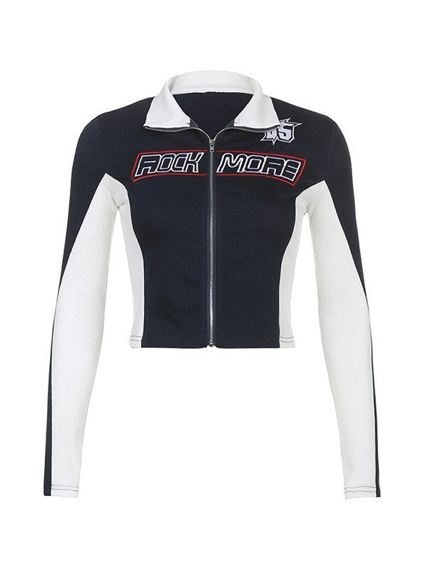 Drune | Motorradjacke mit gesticktem Logo