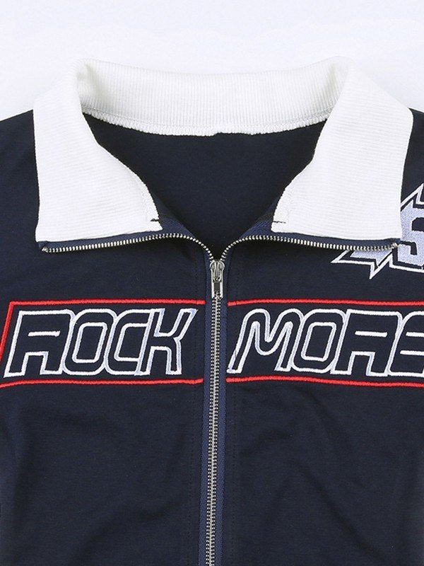 Drune | Motorradjacke mit gesticktem Logo